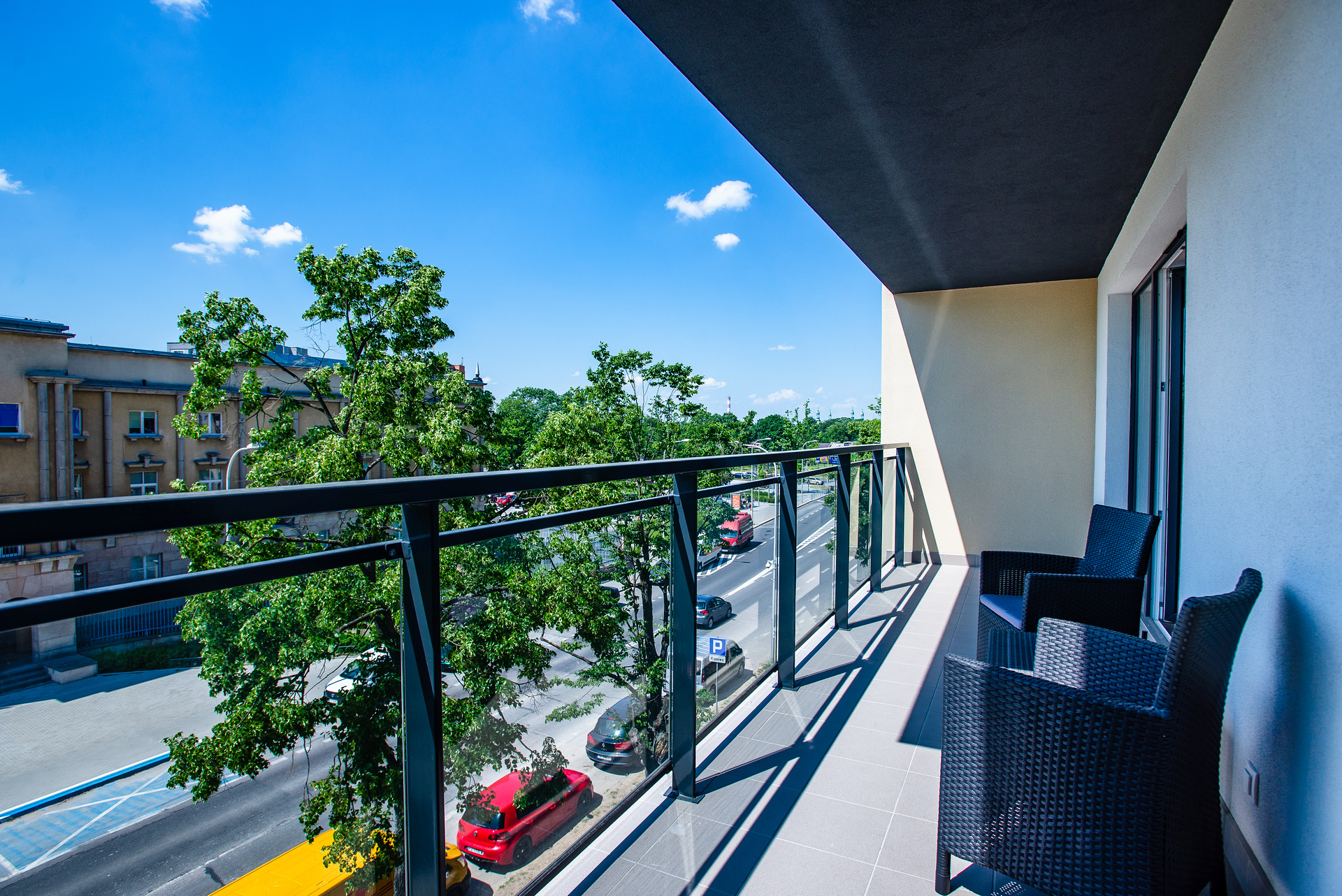 Balkon — apartament zewnętrzny 54
