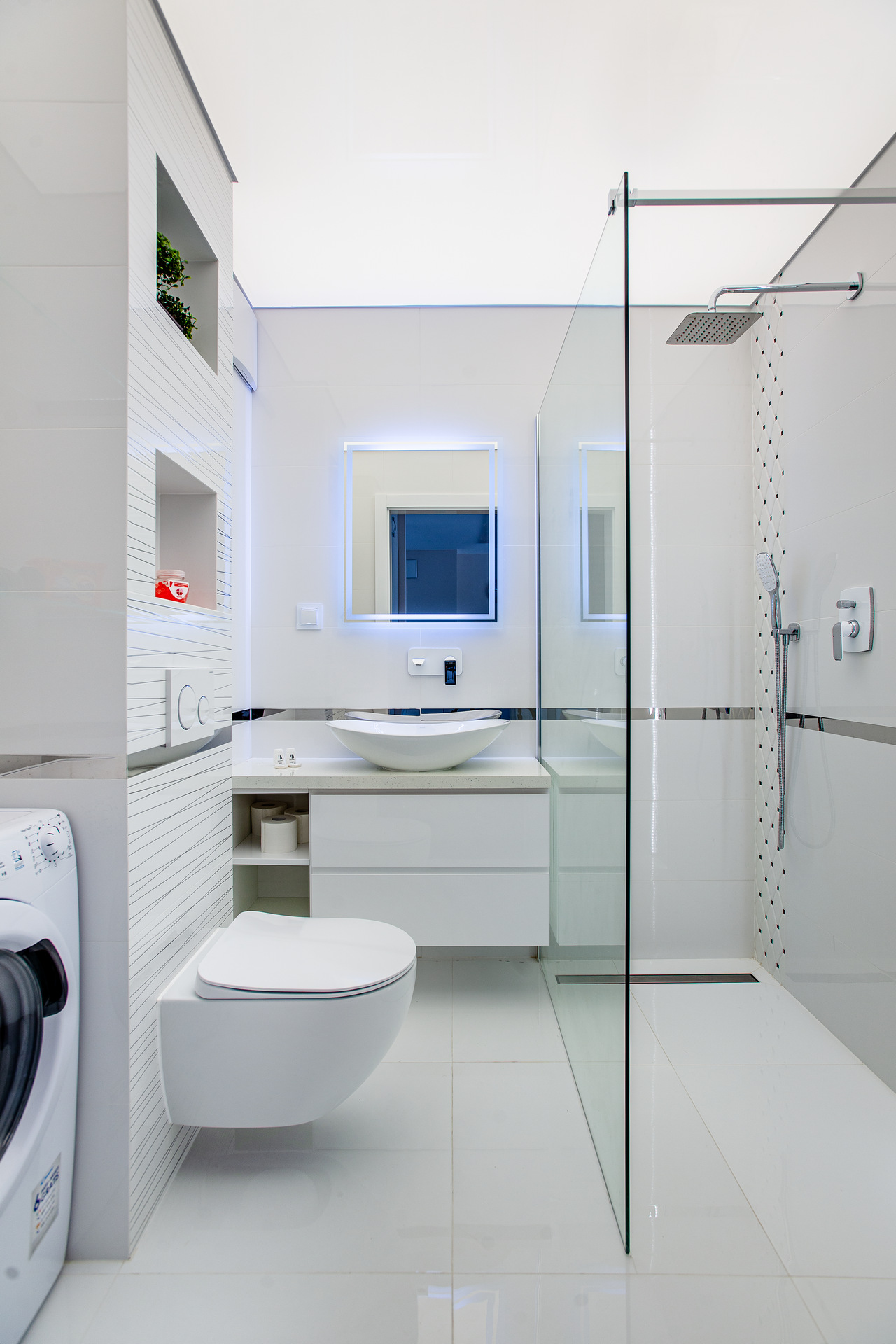Łazienka — apartament zewnętrzny 54